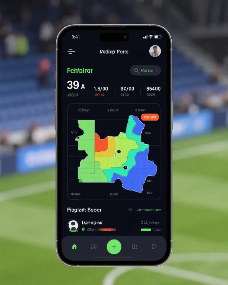 体育数据分析界面展示